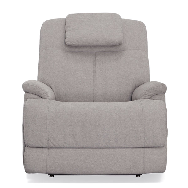 Flexsteel Zecliner Model 1 Fabric Power Lift Recliner with Power Headrest & Lumbar in Dove - 1091-55PH