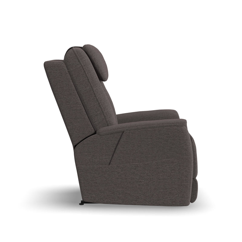 Flexsteel Zecliner Model 3+ Umber Fabric Power Lift Recliner with Power Headrest, Lumbar, Heat & Massage 1093-55P5-358-04
