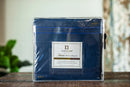 Clara Clark Bed Sheets Set, 1800 Series Deep Pocket Soft Microfiber Sheet Set (Navy Blue)