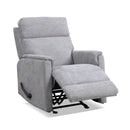 Flexsteel Perfect Match Compact Gray Glider Recliner