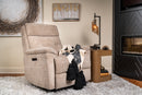 Flexsteel Perfect Match Sophisticated Oat Power Swivel Glider Recliner