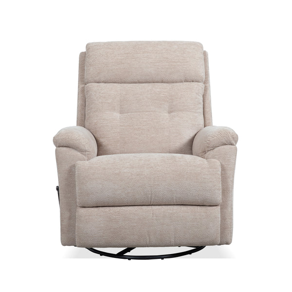 Flexsteel Perfect Match Sophisticated Oat Swivel Glider Recliner