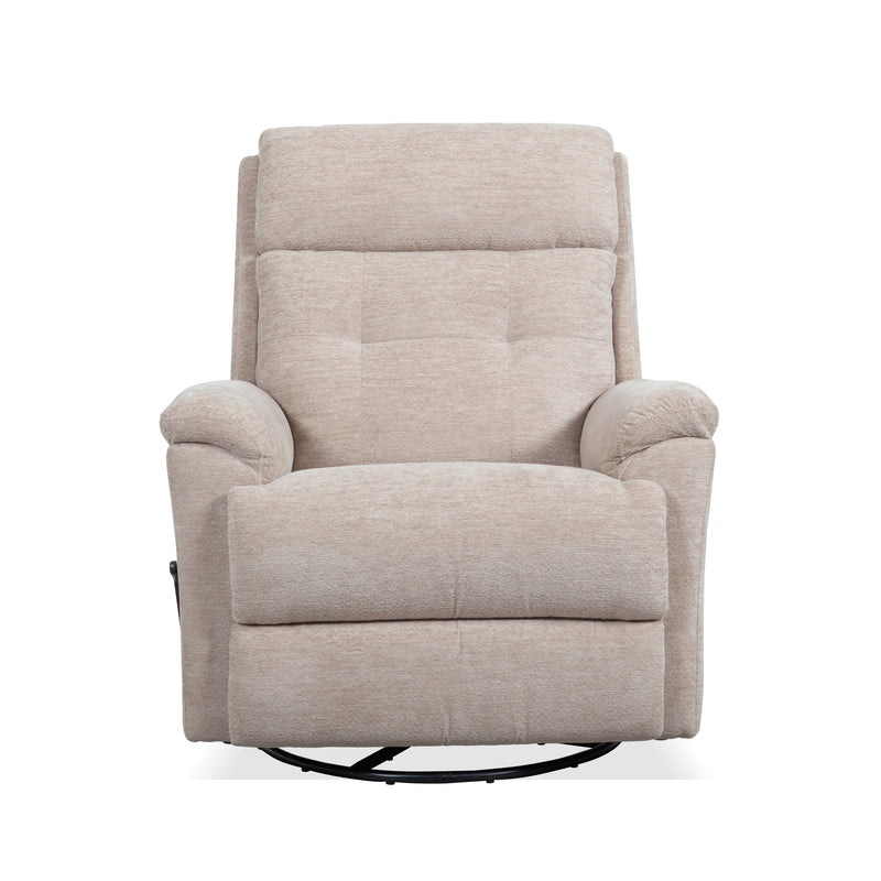 Flexsteel Perfect Match Sophisticated Oat Swivel Glider Recliner