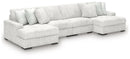 Stupendous Sectional with Double Chaise