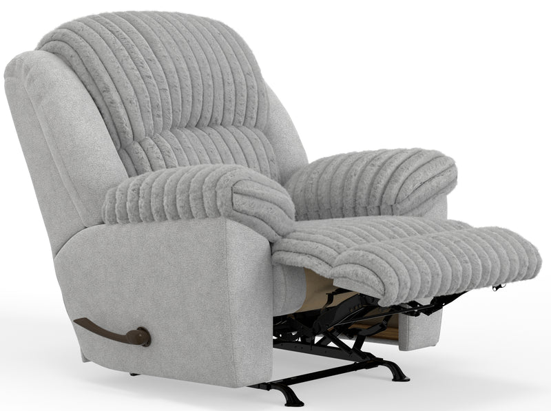Catnapper Shaggy rocker recliner (moonstruck)