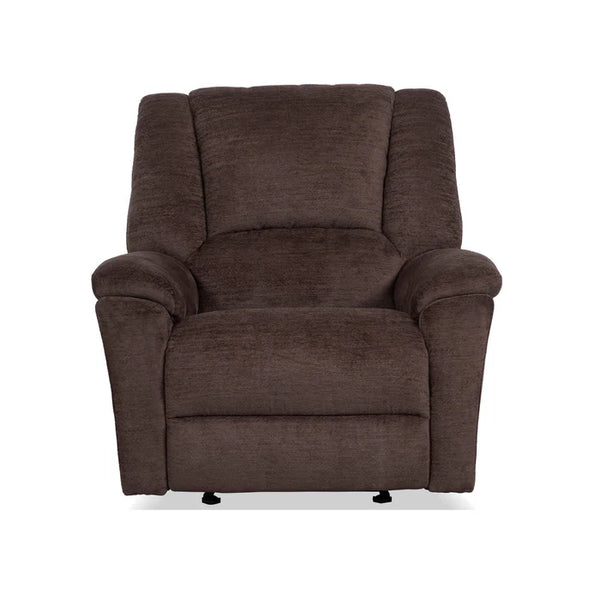 Flexsteel Perfect Match Plush Fabric Power Gliding Recliner with Power Headrest & Lumbar in Buffalo