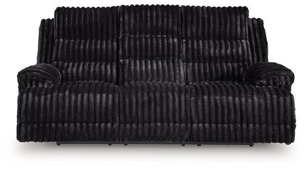 Rhine Falls Power Reclining Sofa with Drop Down Table