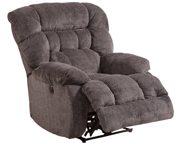 Catnapper Daly Power Lay Flat Recliner - Cobblestone
