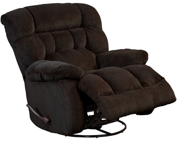 Catnapper Daly Swivel Chair Recliner - Chocolate