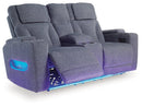 Studio Cave Power Reclining Loveseat with Console