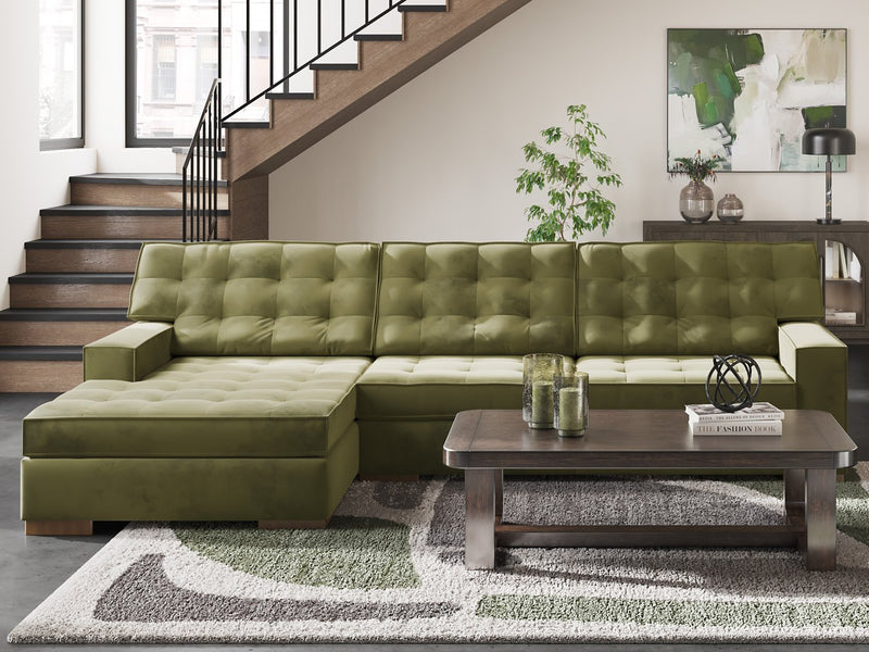 Caspian-Town Sectional with Chaise
