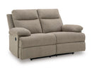 Side-Swipe Reclining Loveseat