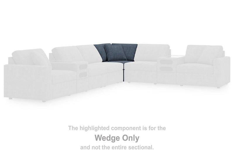 Modmax Balanced Sectional with Audio and Storage Consoles