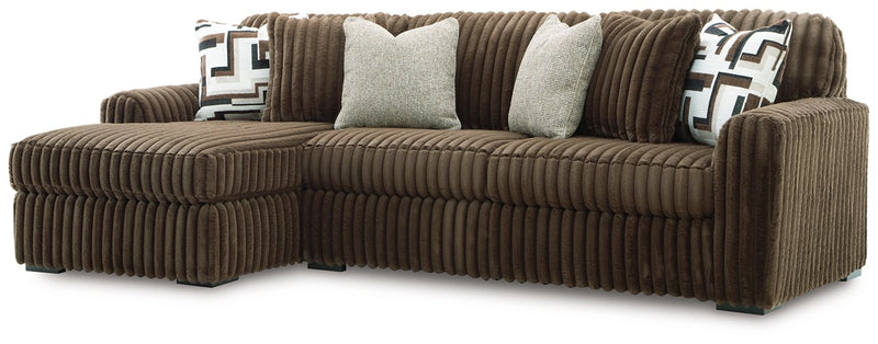 Midnight-Madness Sectional Sofa with Chaise