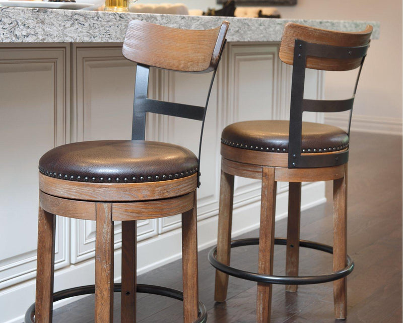 Pinnadel Counter Height Bar Stool (1/CN)