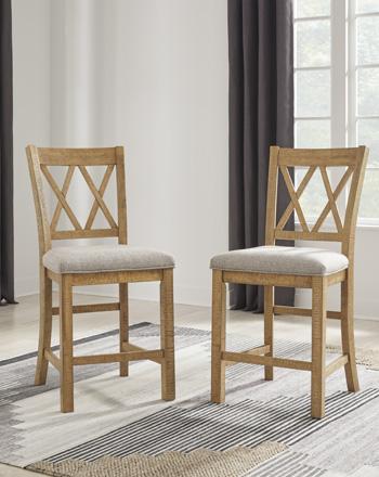 Havonplane Counter Height Barstool (Set of 2)