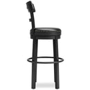 Valebeck Bar Height Bar Stool (1/CN)