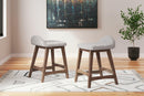 Lyncott Counter Height Bar Stool (Set of 2)