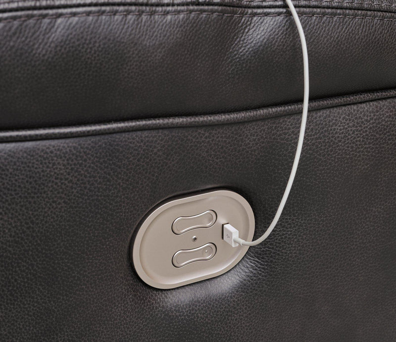 Mountainous Leather Living Room Set