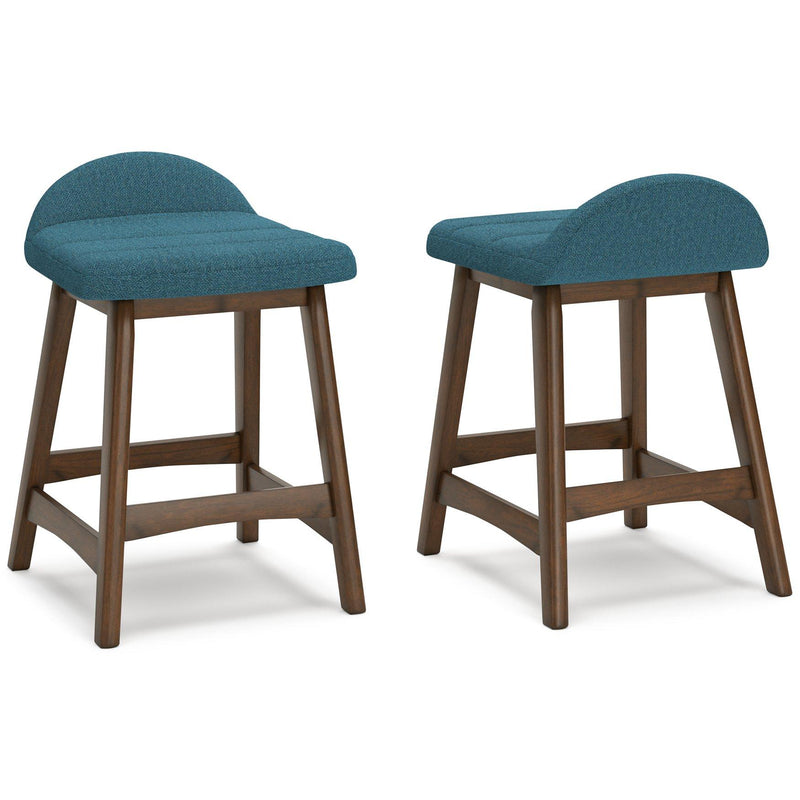 Lyncott Counter Height Bar Stool (Set of 2)