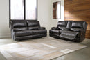 Mountainous Leather Living Room Set