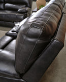 Mountainous Leather Living Room Set
