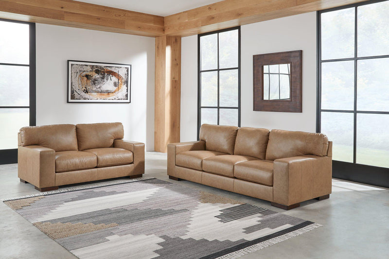 Lombardia Leather Living Room Set