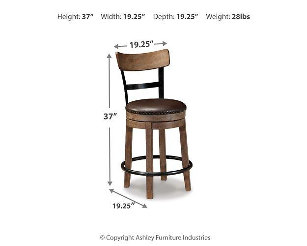 Pinnadel Counter Height Bar Stool (1/CN)