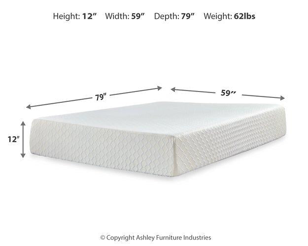 Chime 12 Inch Plush Memory Foam Mattress in a Box [ONLINE ONLY SALE!]