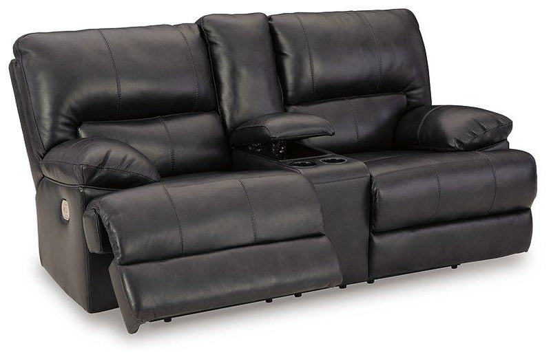 Mountainous Leather Living Room Set