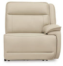 Double Deal Reclining Leather Sectional