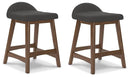Lyncott Counter Height Bar Stool (Set of 2)