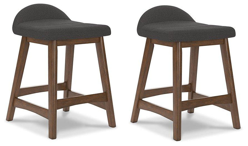 Lyncott Counter Height Bar Stool (Set of 2)