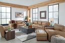 Lombardia Leather Living Room Set