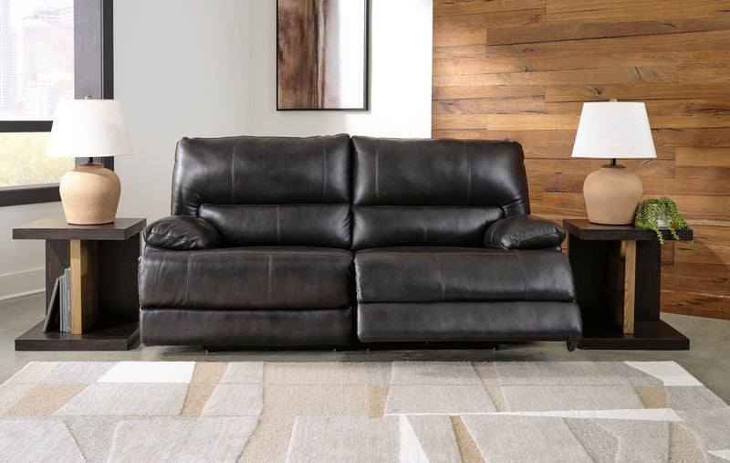 Mountainous Leather Living Room Set