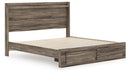Elbrim Panel Storage Bed