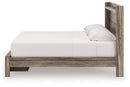 Elbrim Panel Storage Bed