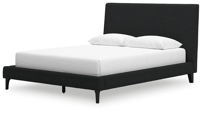 Cadmori Upholstered Bed with Roll Slats