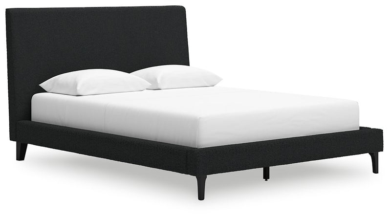 Cadmori Upholstered Bed with Roll Slats