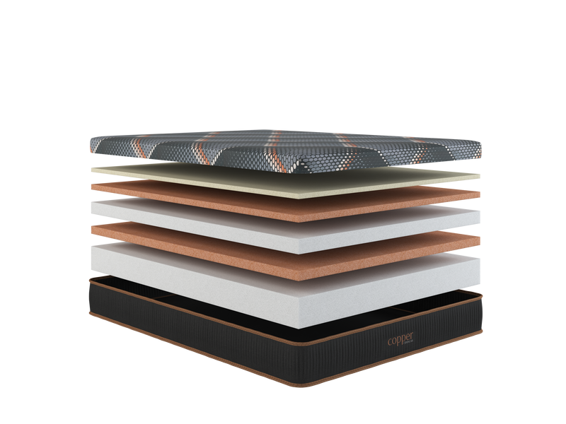 Spring Air Copper Foam Firm Hybrid Mattress (Split Head Available) [MADE IN IOWA!]