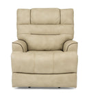 Flexsteel Brian Power Recliner with Power Headrest and Lumbar