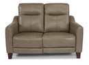 Flexsteel Latitudes Forte Leather Power Reclining Loveseat w/Power Headrests
