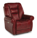 Flexsteel Maverick Power Recliner with Power Headrest and Lumbar