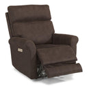 Flexsteel Owen Power Recliner with Power Headrest and Lumbar