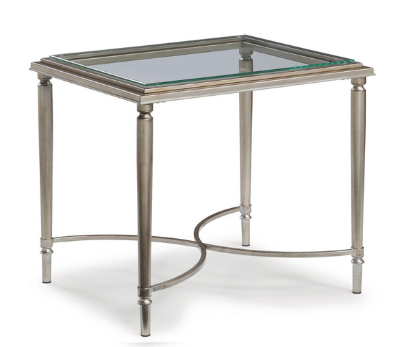 Flexsteel Piper End Table in Gray