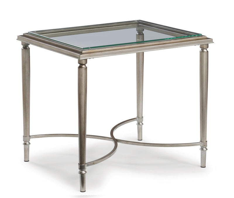 Flexsteel Piper End Table in Gray