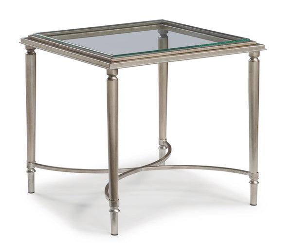 Flexsteel Piper Lamp Table in Gray