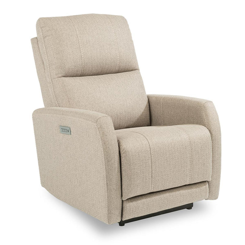 Flexsteel Sadie Power Recliner with Power Headrest and Lumbar