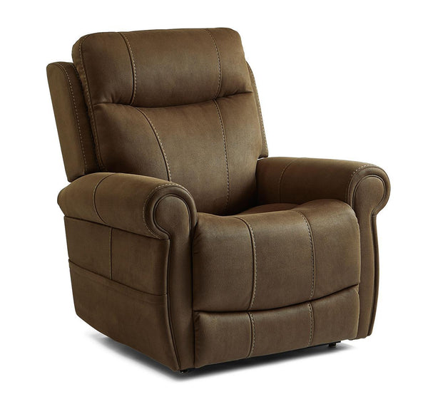 Flexsteel Stewart Power Lift Recliner with Power Headrest and Lumbar
