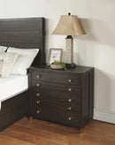 Flexsteel Wynwood Cologne Night Stand in Dark Brown